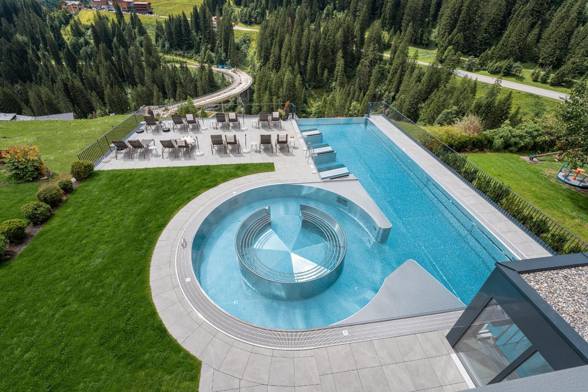 Hotel Alpenblume Damuels Esterno foto